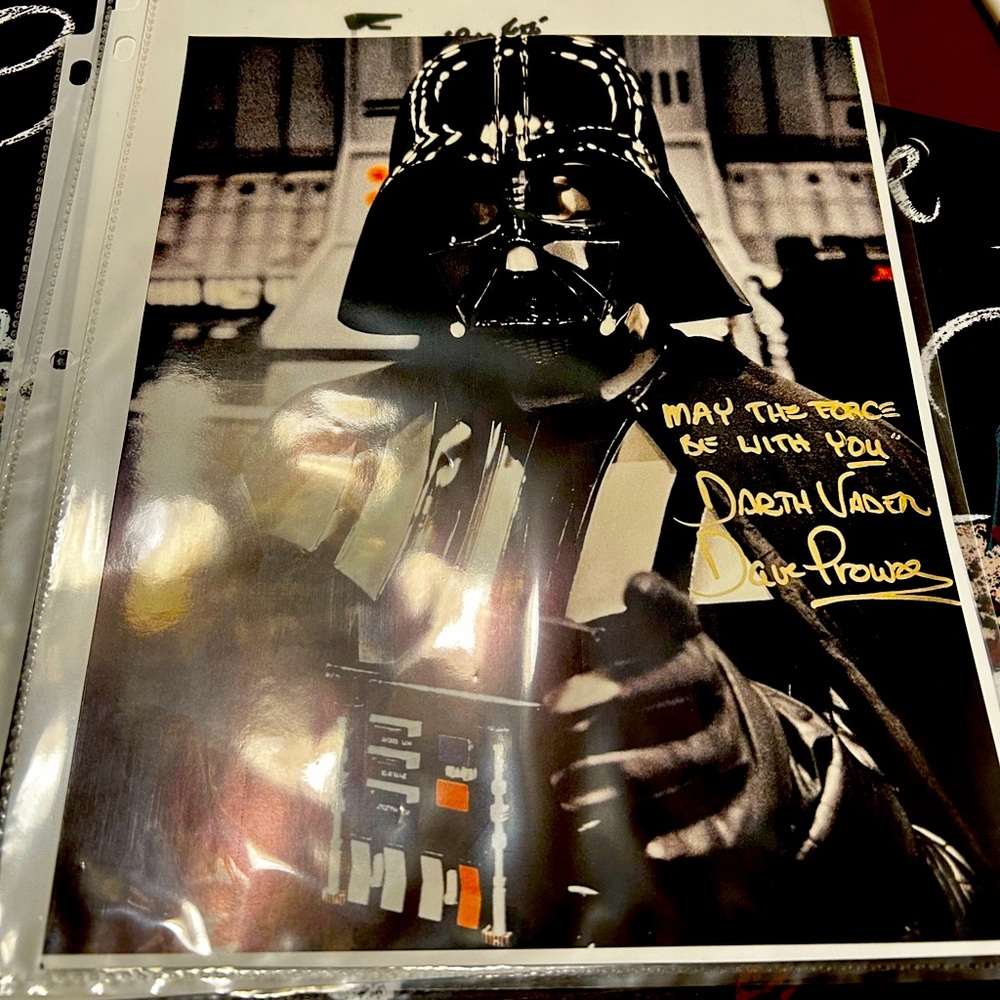 Darth Vader signed (reprint) ✍🏼